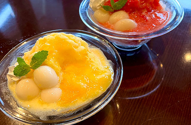 リッツカフェの夏限定